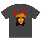 BADU GOLD GRiLL Oversized faded t-shirt