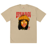 BADU GOLD GRiLL Oversized faded t-shirt